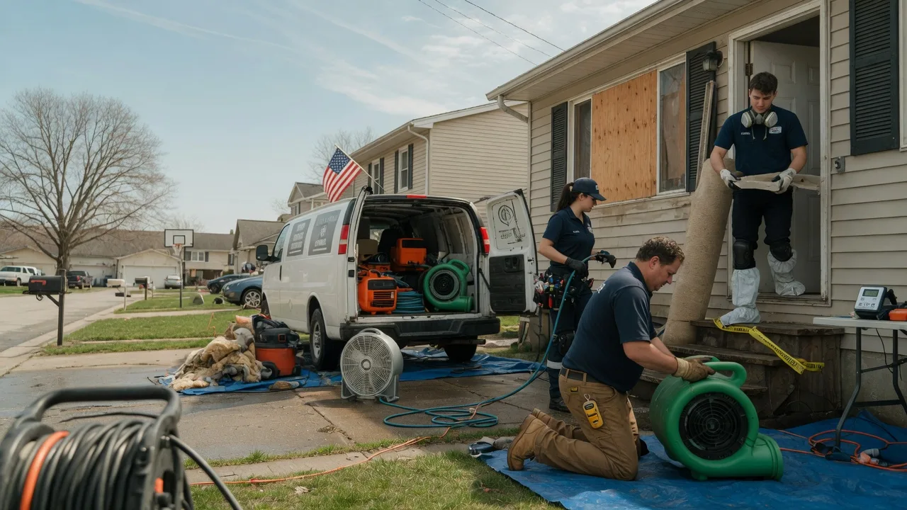 Water Damage Restoration in Anderson, IN near me
